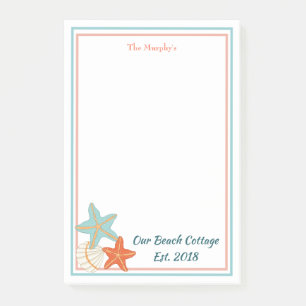 Post-it® Poisson Et Coquille De Mer