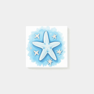 Post-it® Poisson étoilé en bleu