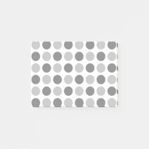 Post-it® Polka Dot Gris