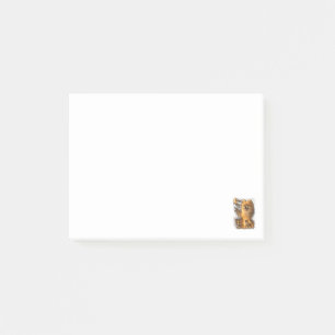 Post-it® Pomeranian hurlant à la Lune – Chien drôle Vintage