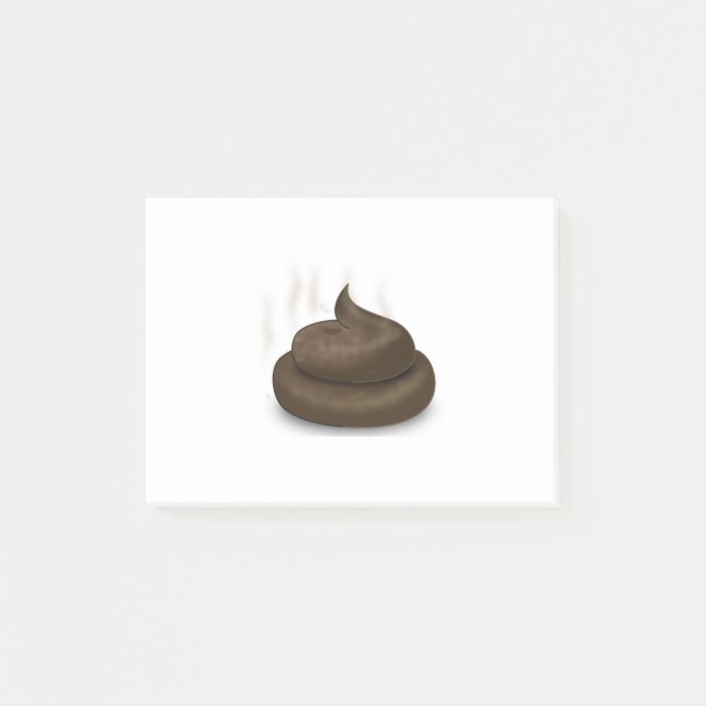 Post-it® Poo à la vapeur (Devant)