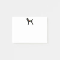 Poodle Dog Breed Boho Floral Silhouette