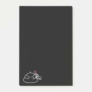 Post-it® Poop in Love - Brootsch le PooPoo