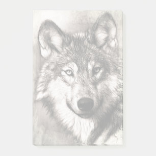 Post-it® Portrait de loup