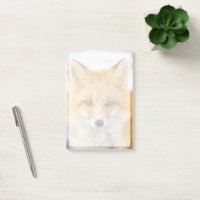 Portrait de renard roux