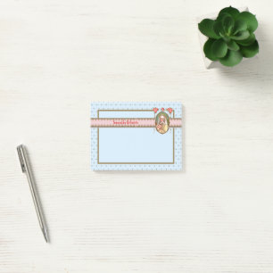 Post-it® Portrait de Saint-Rose revêtu de Rose (M 024a)