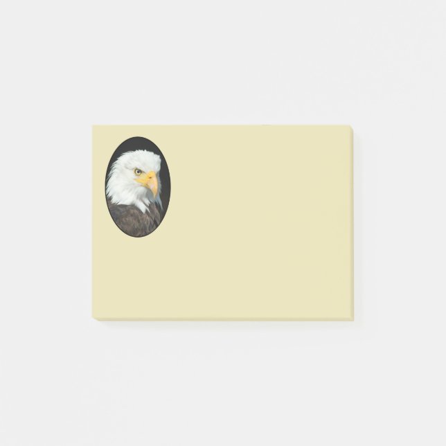 Post-it® Portrait Majestic Bald Eagle (Devant)