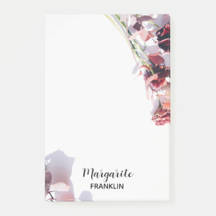 Post-it® Pos Personel Home Office Rose & Purple Florals