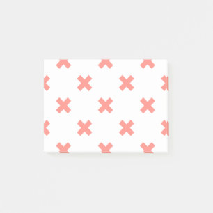 Post-it® Poser les points de croix sur blanc