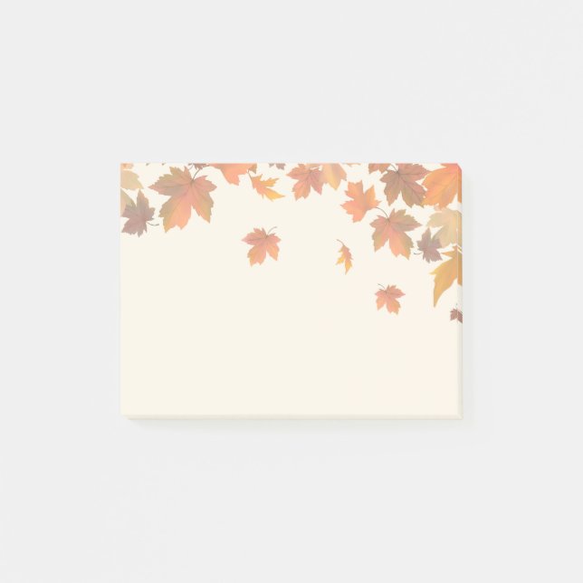 Post-it® post-impression automne - feuillet de notes (Devant)