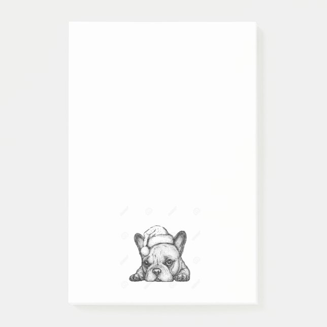 Post-it® Post-it de bouledogue de Frenchie (Devant)