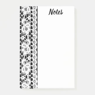 Post-it® Post-it de dentelle de B&W