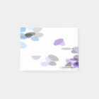 post-it de motif de caillou