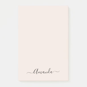 Post-it® Post-it minimaliste Soft Pink tendance