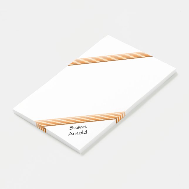 Post-it® Post-it Note - Tons d'orange (Incliné)