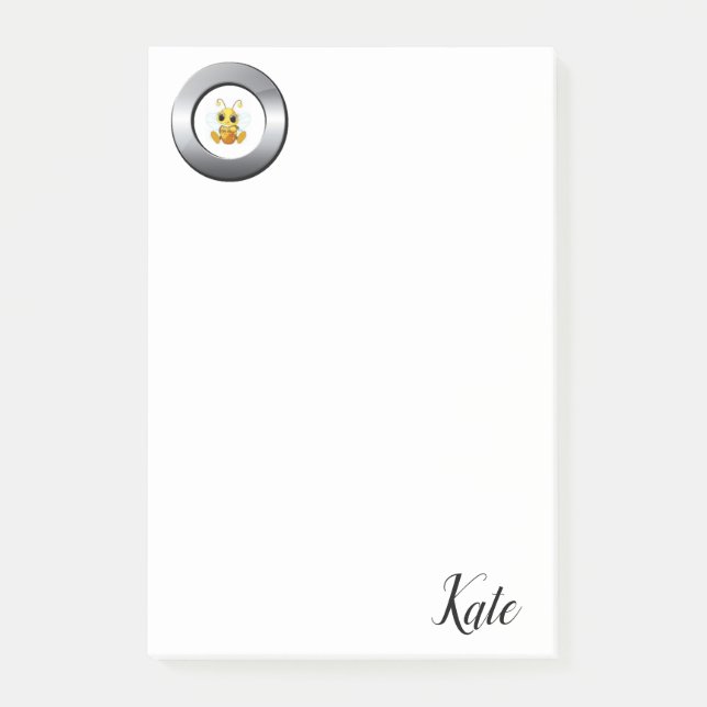 Post-it® Post-it Notes Abeille Bourdon (Devant)