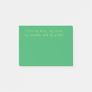 Post-it® Post-It Notes _ affirmations positives
