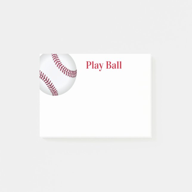 Post-it® Post-it-Notes-Baseball (Devant)