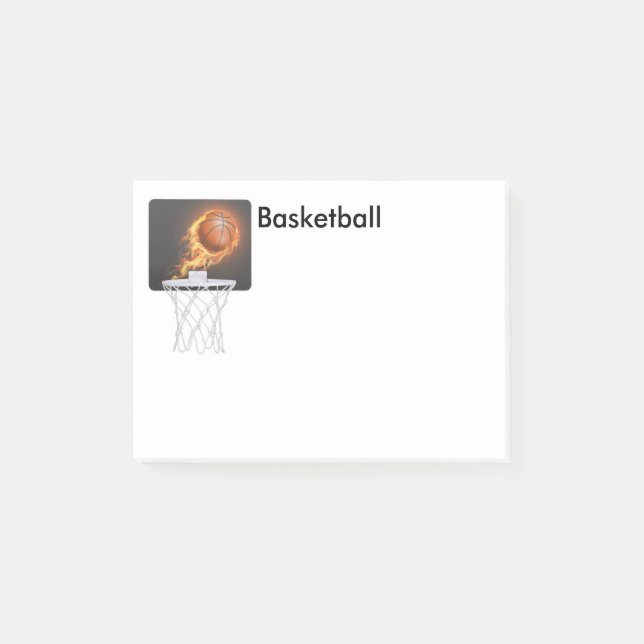 Post-it® Post-it-Notes-Basketball (Devant)