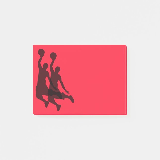 Post-it® Post-it-Notes-Basketball Post-it Notes (Devant)
