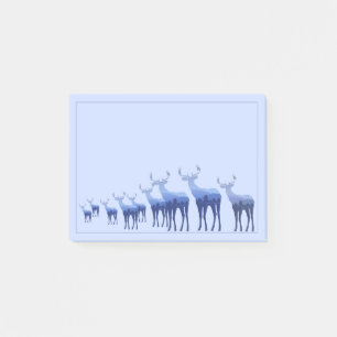 Post-it® Post-it-Notes-Cerf bleu