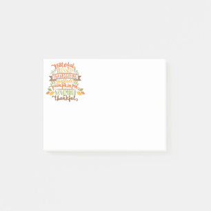 Post-it® Post-it-Notes de Thanksgiving