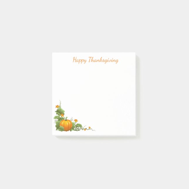 Post-it® Post-it-Notes de Thanksgiving (Devant)