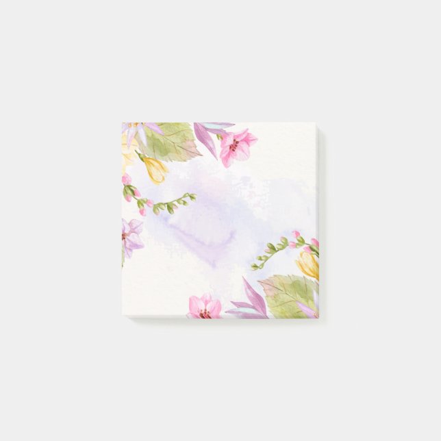 Post-it® Post-it-Notes florales (Devant)