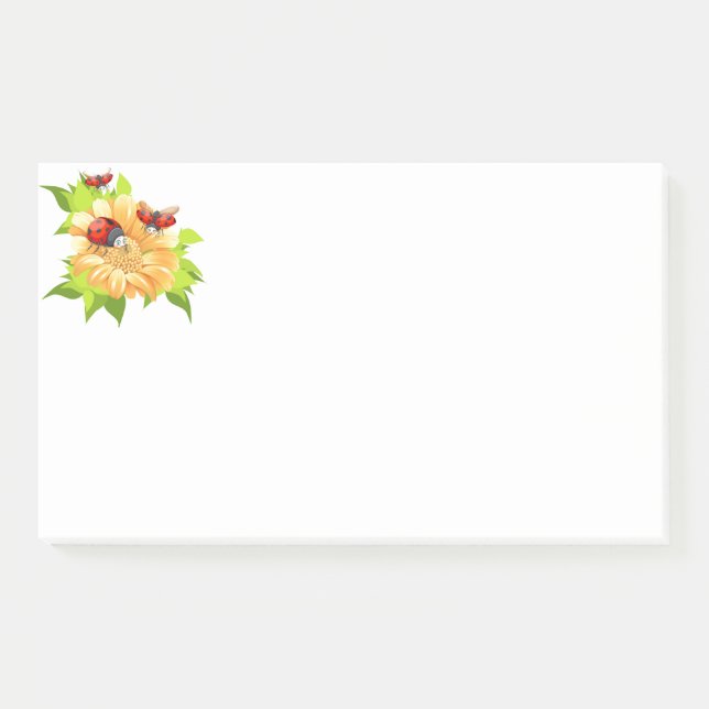 Post-it® Post-it-Notes-Ladybugs (Devant)