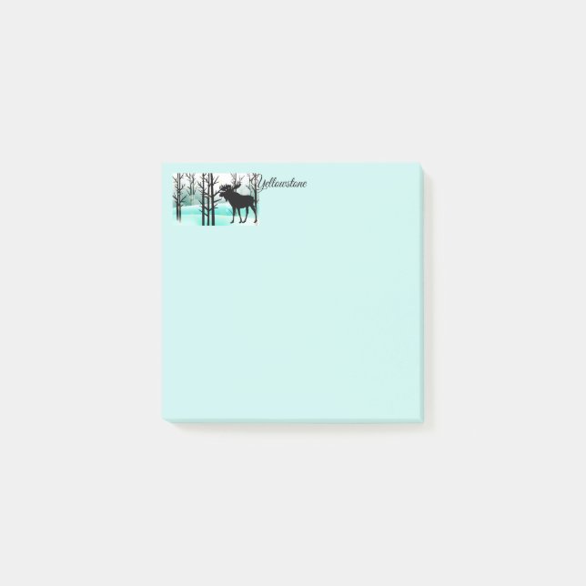 Post-it® Post-it-Notes orignal de Yellowstone (Devant)