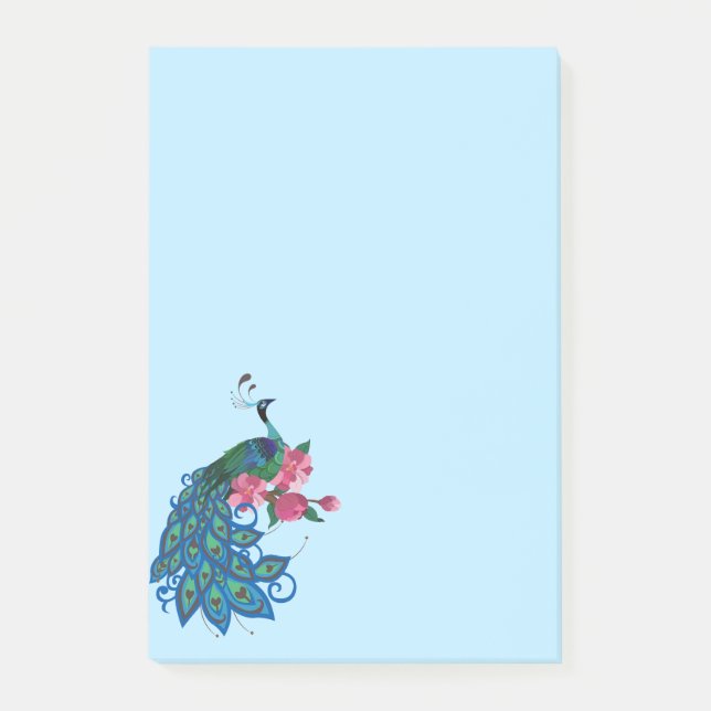 Post-it® Post-it-Notes Peacock (Devant)