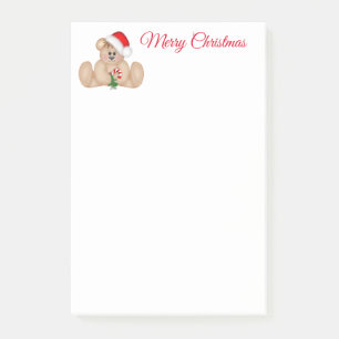 Post-it® Post-it-Notes-Père Noël Bear Post-it Notes