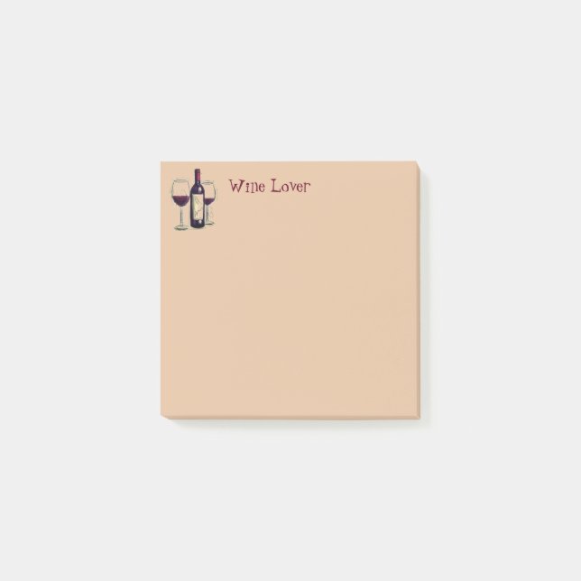 Post-it® Post-it-Notes pour l'amateur de vin (Devant)