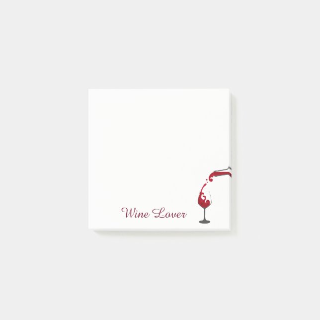 Post-it® Post-it-Notes pour l'amateur de vin (Devant)