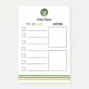 Post-it® Post-it Notes to Do List Notes Section JK Logo 202