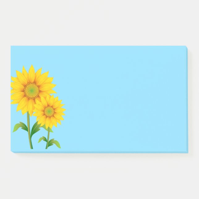 Post-it® Post-it-Notes-Tournesols (Devant)