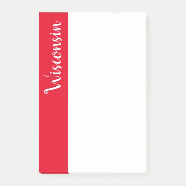 Post-it® Post-it-Notes-Wisconsin (Devant)