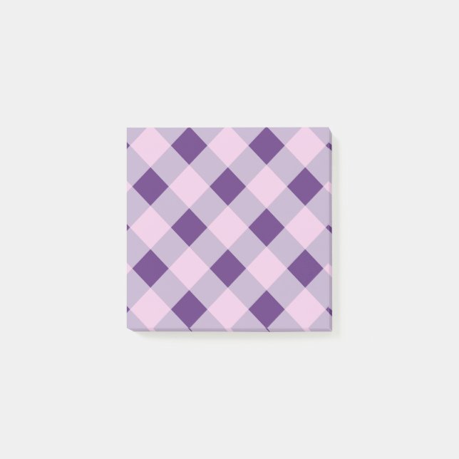 Post-it® Post-it plaid violet (Devant)