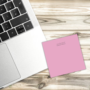 Post-it® Post-it rose personnalisé - Notes