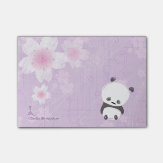 Post-it® Post-its de panda de zen (Sakura)