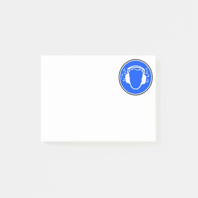 Post-it® Post-its d'écouteurs (Devant)