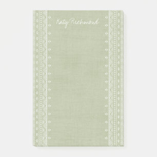 Post-it® Post-its Motifs tribaux de la Broderie de Boho - V