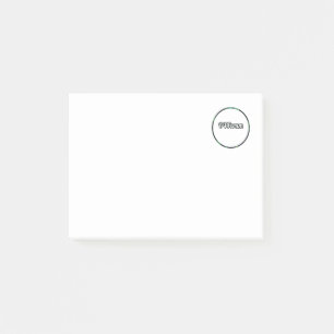 Post-it® Poste It avec petit logo