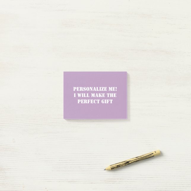 Post-it® Poste personnalisé Son pour wfh, bureau, école, ca (Sur un bureau)