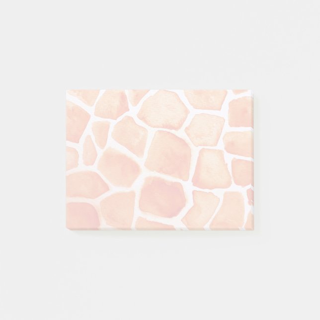 Post-it® Poster de animal de la Giraffe orange (Devant)
