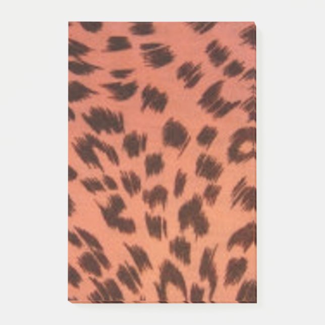 POST-IT® POSTER DE ANIMAL ROSE (Devant)
