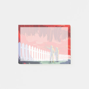 Post-it® Poster De L'Espace Rétro De Kepler-186f.