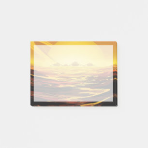 Post-it® Poster de l'espace rétro - La plus grande lune de 