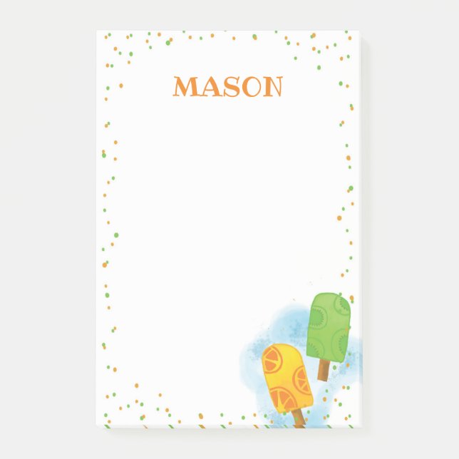 Post-it® Poster Pop Fruit (Devant)