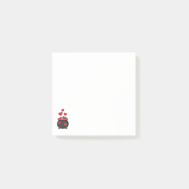 Post-it® Potion d'amour des coeurs (Devant)